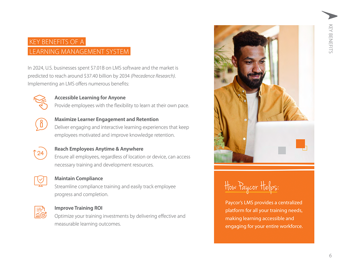 page 6 of the paycor lms buyers guide