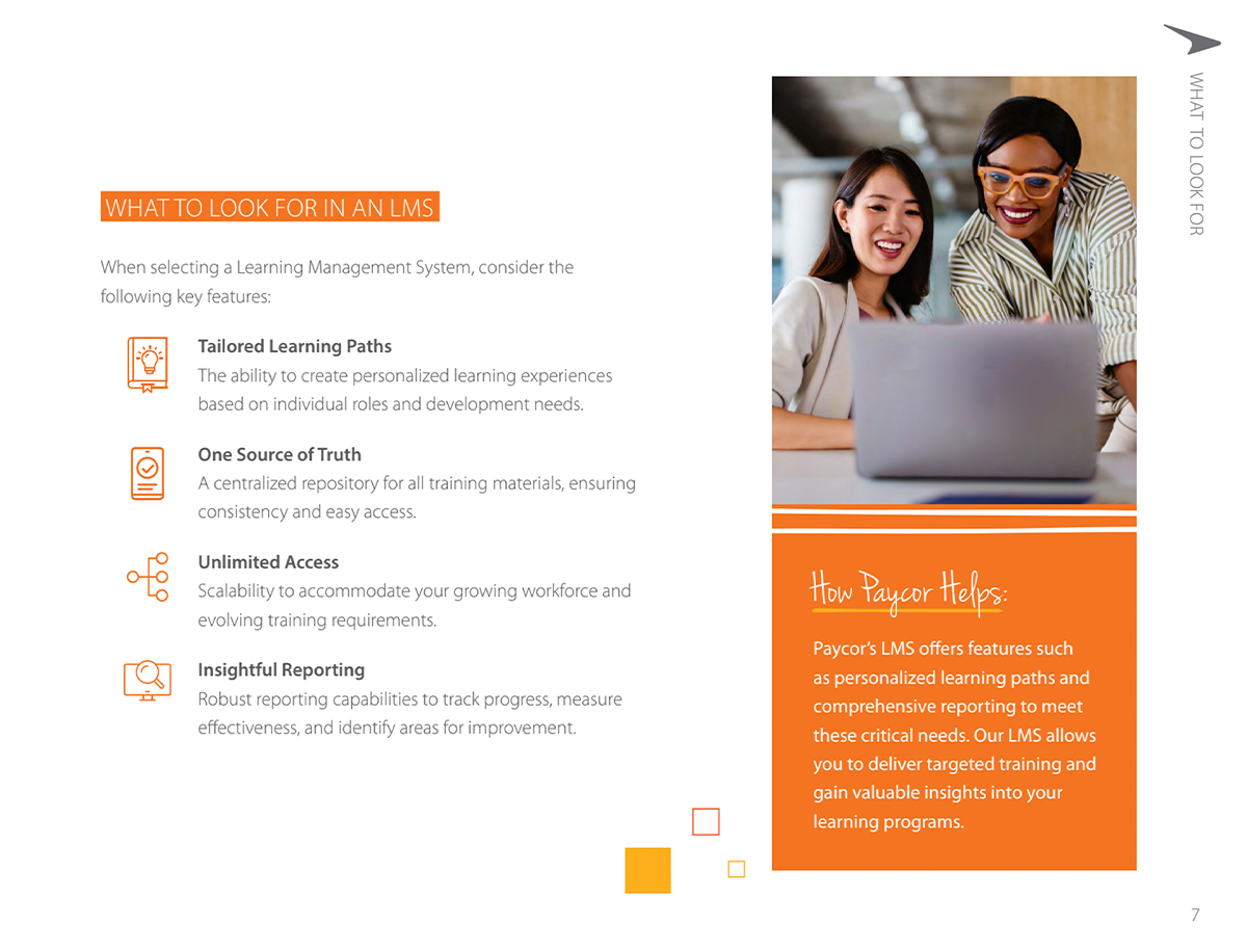 page 7 of paycor lms buyers guide