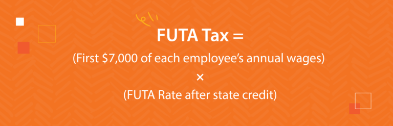 formula showing how to calcuate futa tax