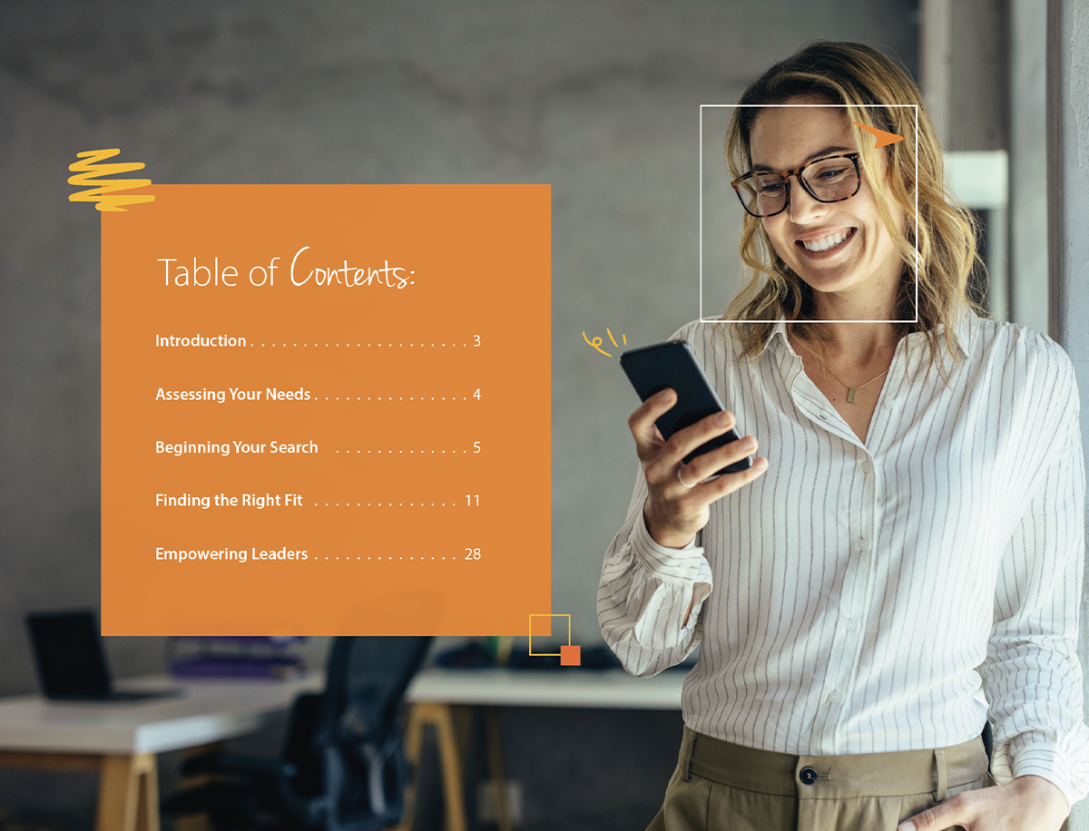 The Table of Content for the Paycor HCM Buyer's Guide