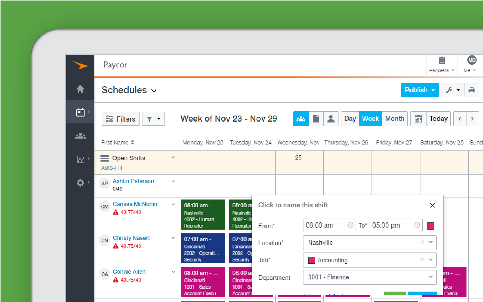 schedule employee scheduling software