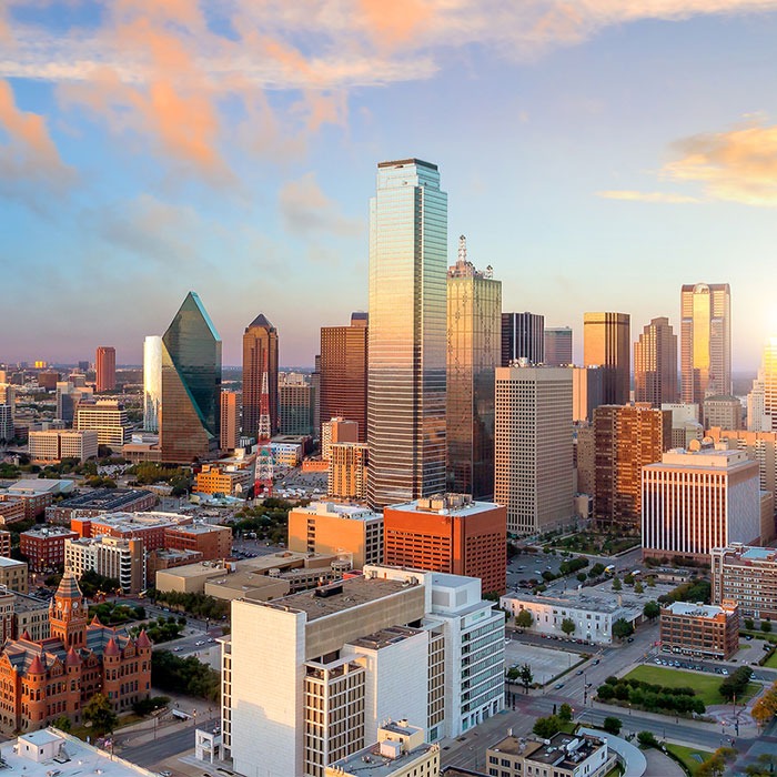 Dallas skyline