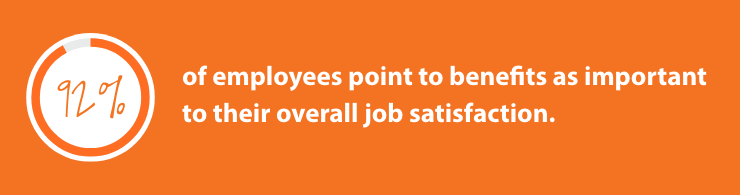 employee benefits job satisfaction statistic