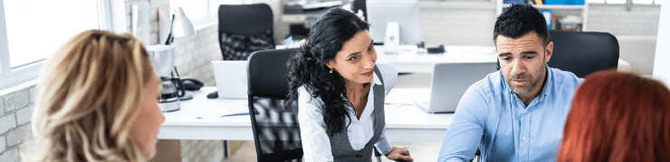 hr team working on benefits solutions