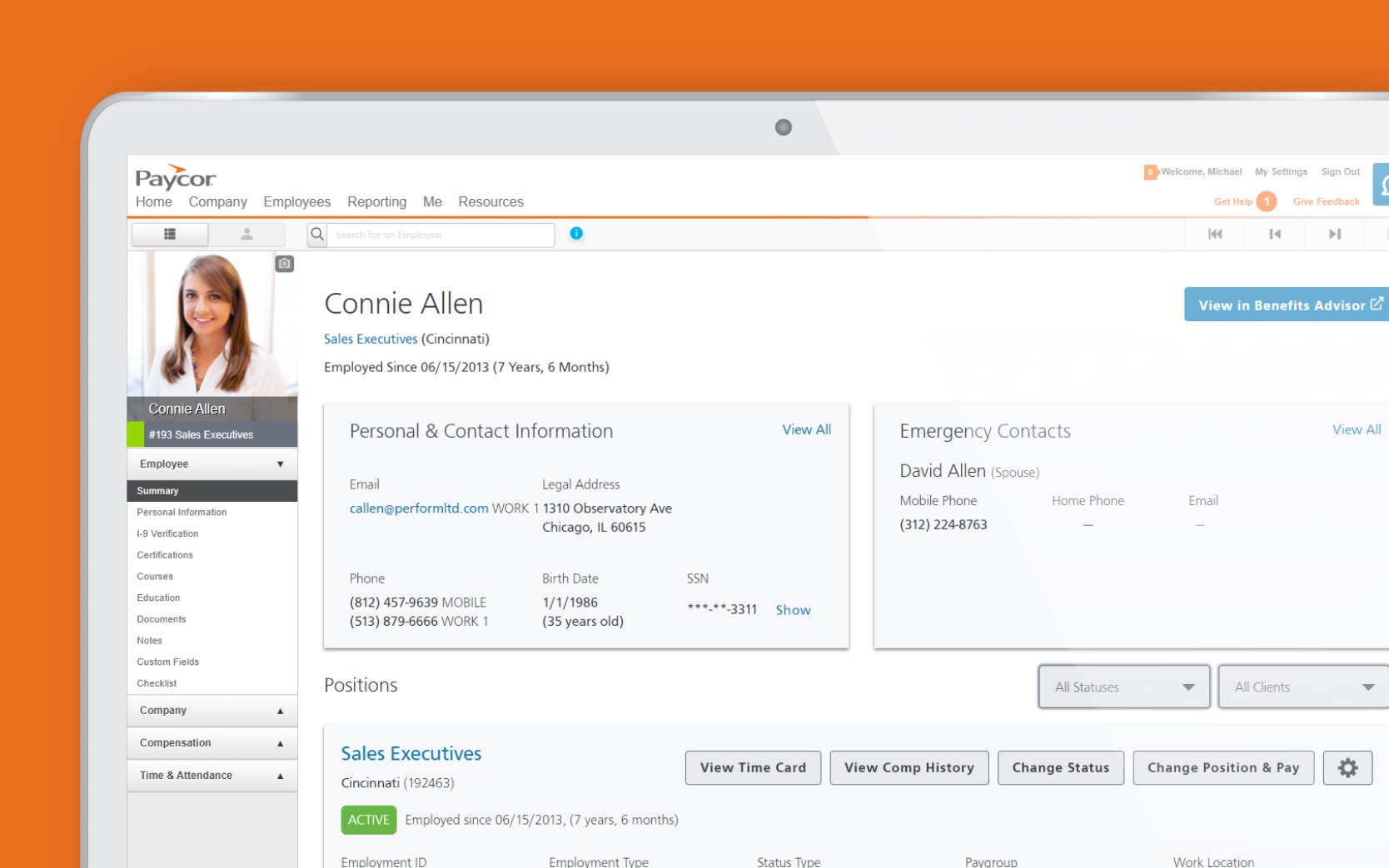 hr employee data software