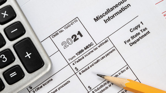 1099 form for 2021