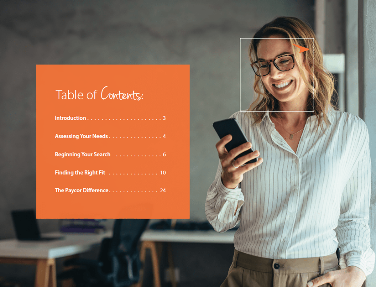 buyers guide table of contents