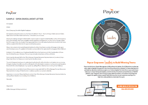 open enrollment preview