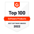 g2 top 100 software products best software 2022 badge