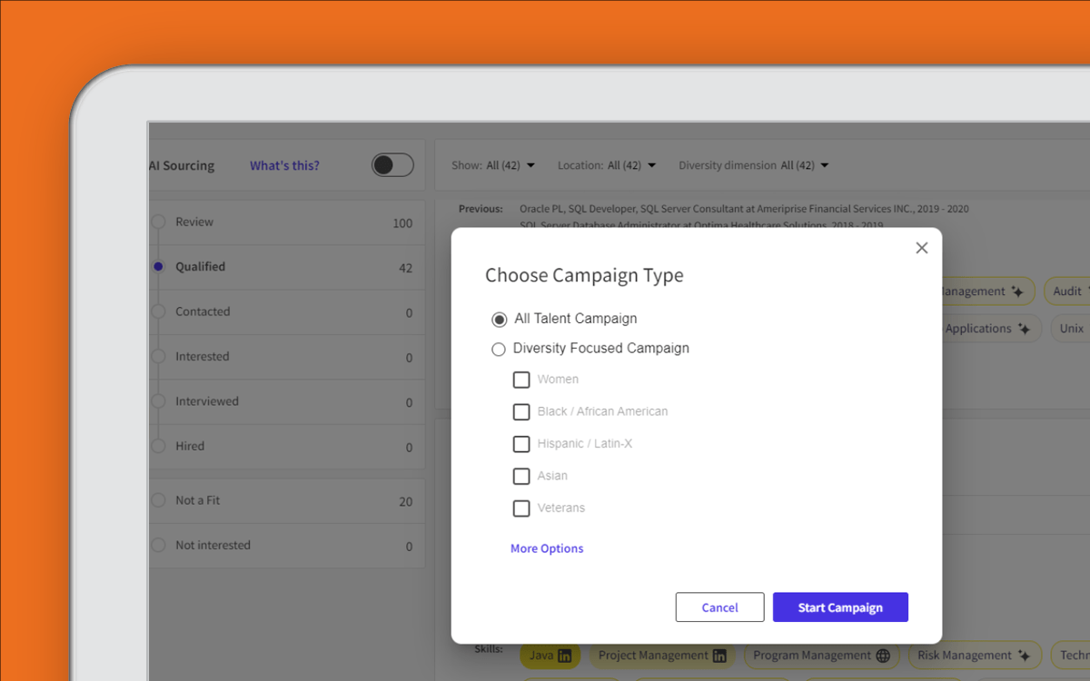 Talenya Paycor recruiting discover diverse candidates with AI