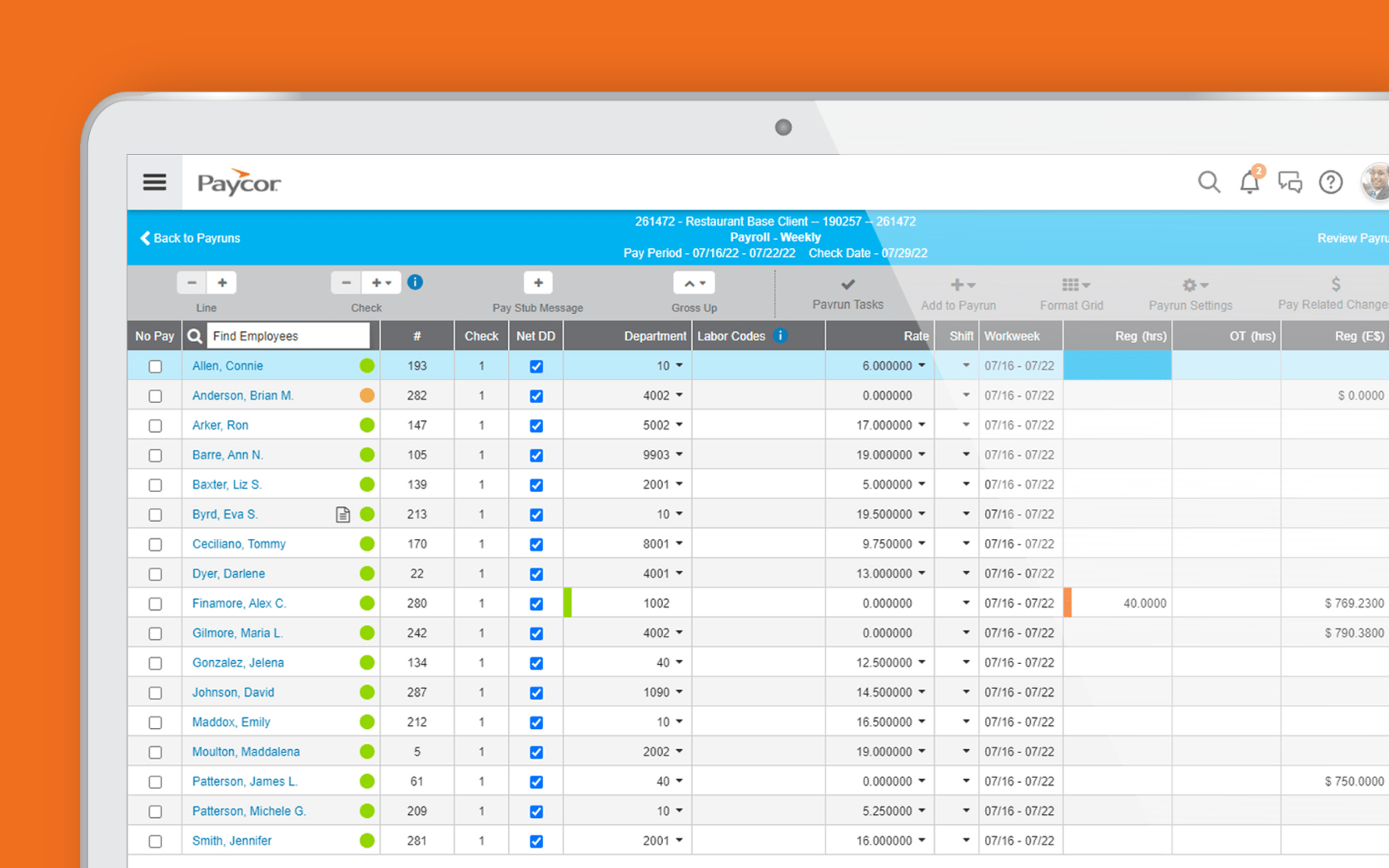 Push  #1 Payroll, HR and Workforce Management