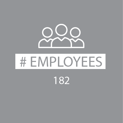 182 employees