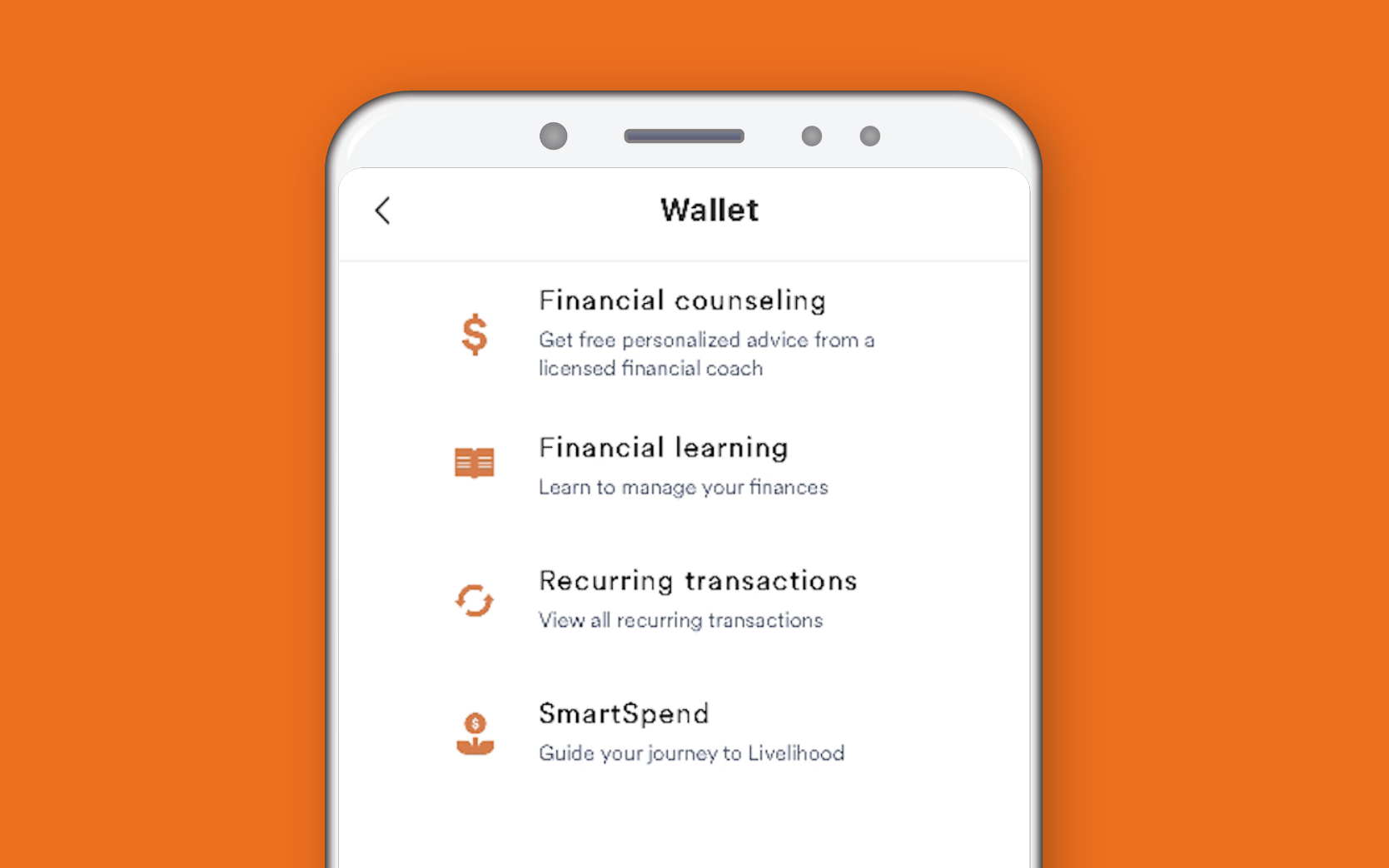 Paycor Mobile Wallet Screenshot