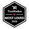 TrustRadius Most Loved 2022 badge