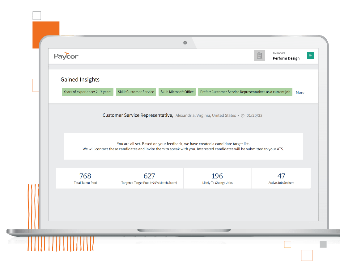 Paycor Ui They Want to Find More Candidates Faster