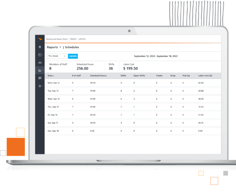 Paycor product screenshot reports