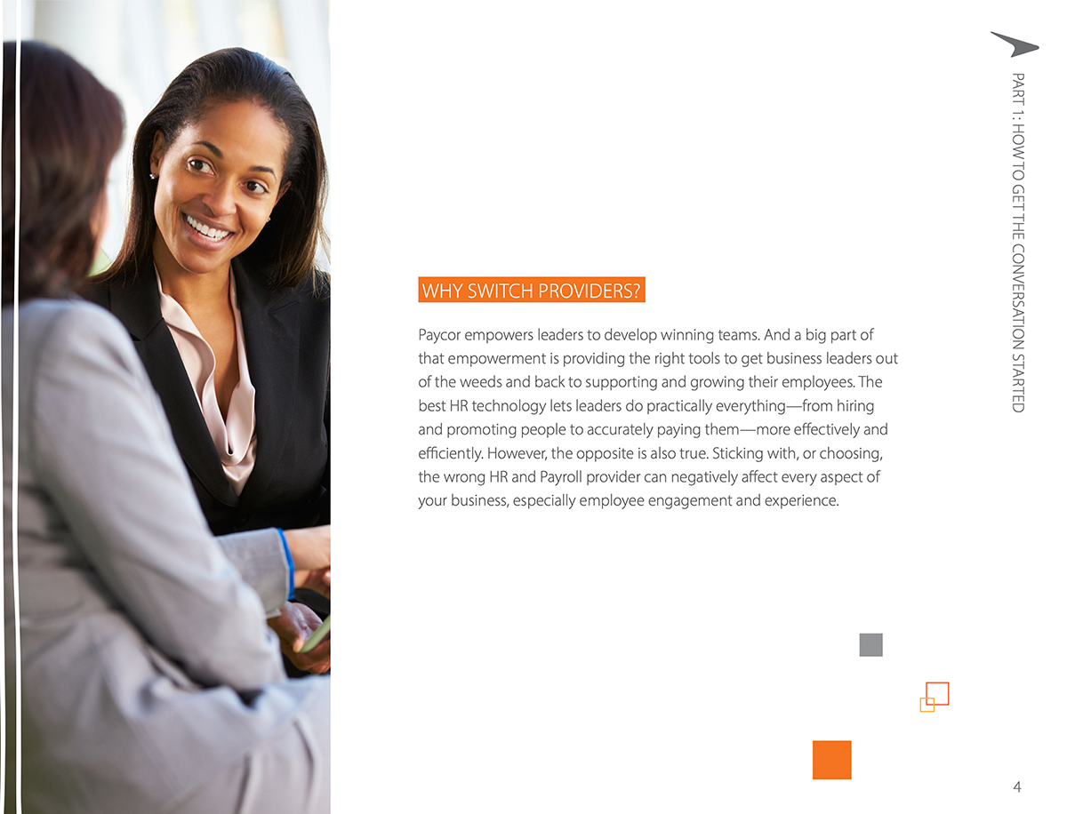 The fourth page of the Investing in HR Software Guide