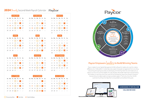 payroll calendar for 2024 preview