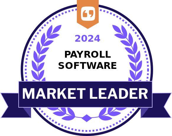 Market Leader Payroll Software 2024 award
