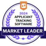 Software Advice Tier Badge - Applicant Tracking Market Leader 2024