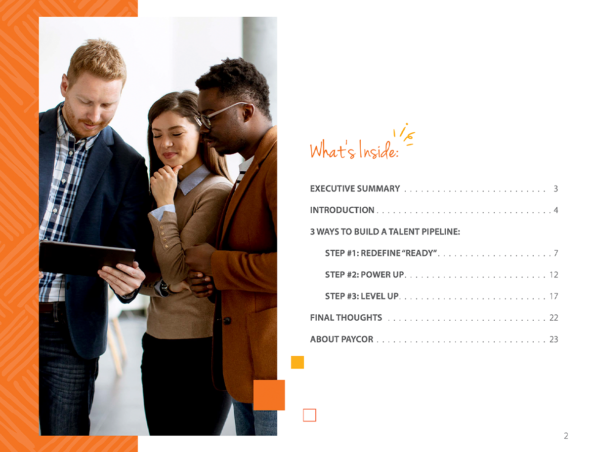 table of contents for the future-proof talent pipeline guide