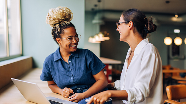 employees discussing and using ai tools for hr tasks