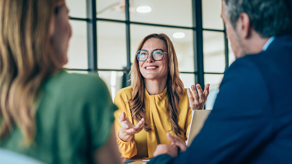 HR professionals working with an ASO
