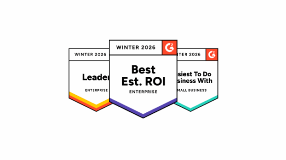 three of Paycor's 2026 G2 Winter Awards